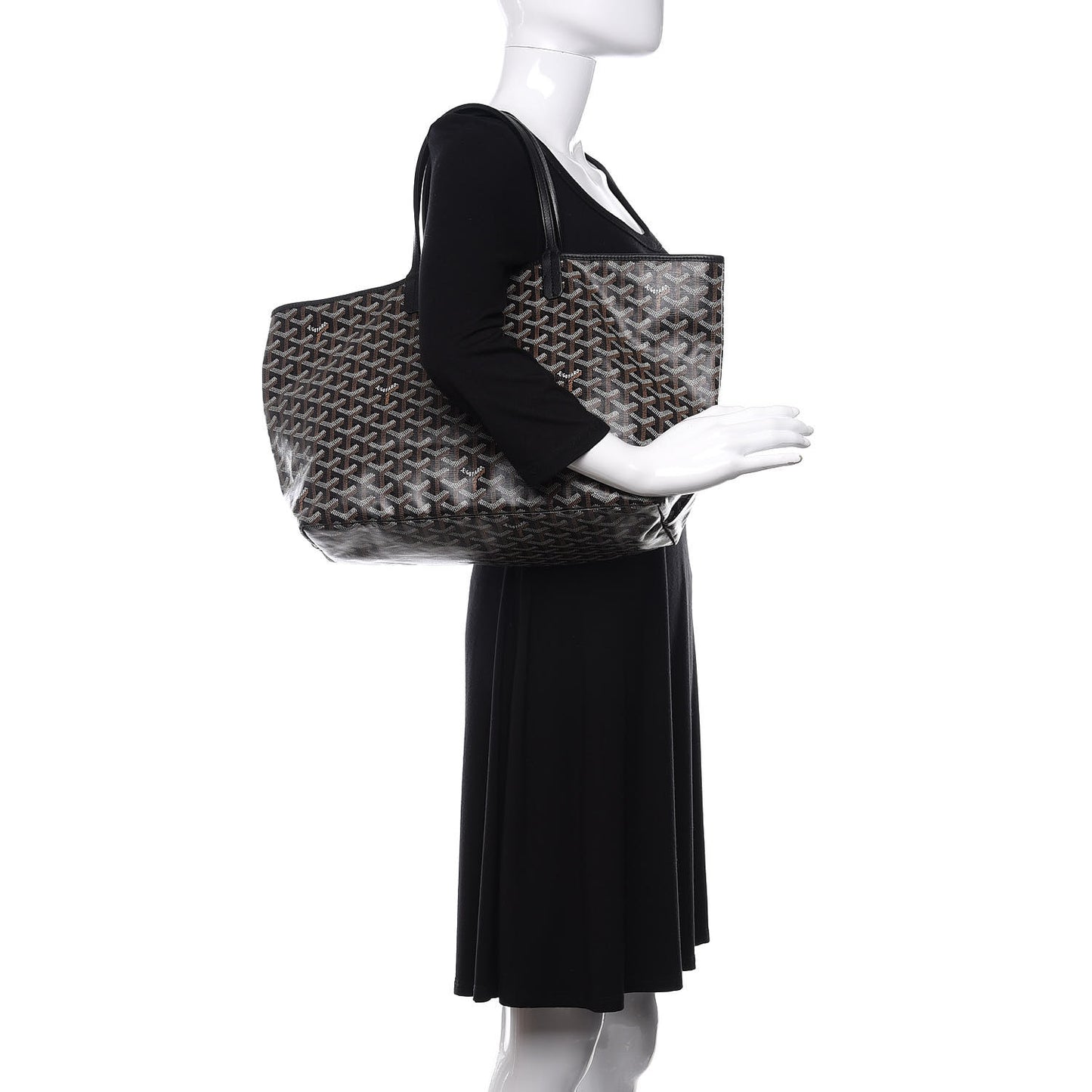 Goyardine Saint Louis PM Black