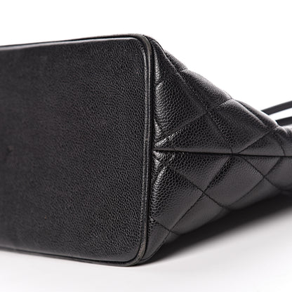 Chanel Caviar Quilted Medallion Tote Black 10 of 16