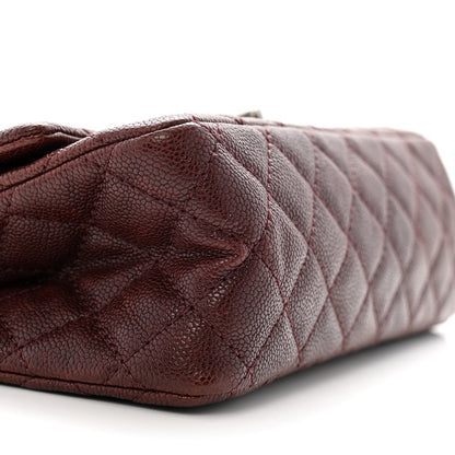 Chanel Caviar Quilted 2.55 Reissue 225 Flap Burgundy 9 of 12