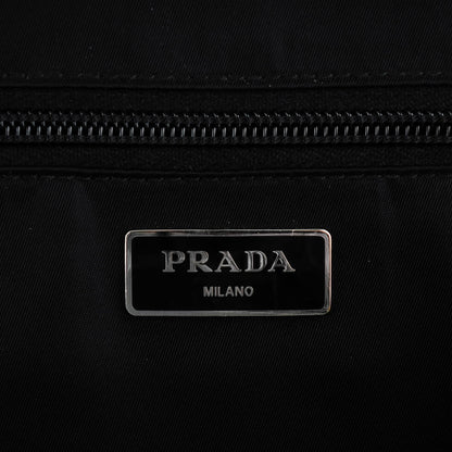 Prada Tessuto Nylon Double Buckle Backpack Black 6 of 8