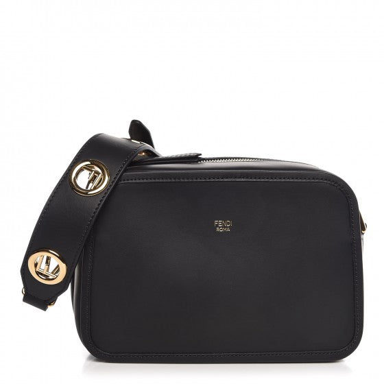 Fendi Vitello Century F is Camera Case Black 1 of 7