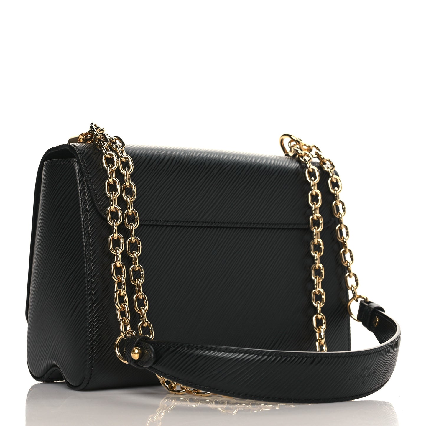 Epi Twist Shoulder Bag MM Black