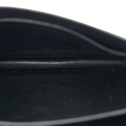 Saint Laurent Grain De Poudre Monogram Cassandra Clasp Bag Black 6 of 15