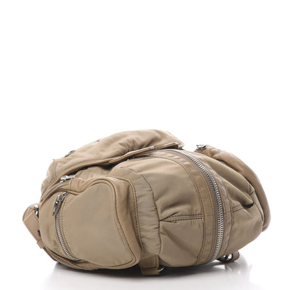 Alexander Wang Lambskin Nylon Marti Backpack Khaki 3 of 10