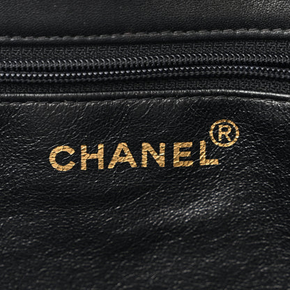Chanel Lambskin CC Tote Black 6 of 15