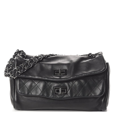 Chanel Lambskin Jumbo Mademoiselle Double Flap Black 1 of 9