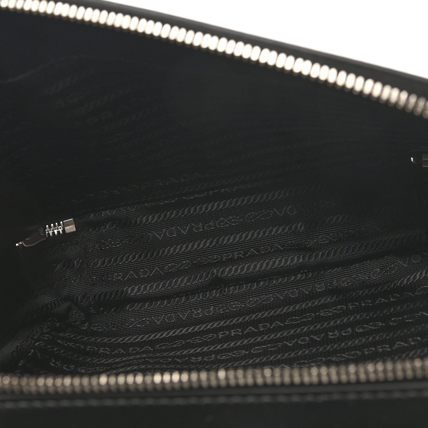 Prada Spazzolato Medium Brique Crossbody Bag Black 5 of 9