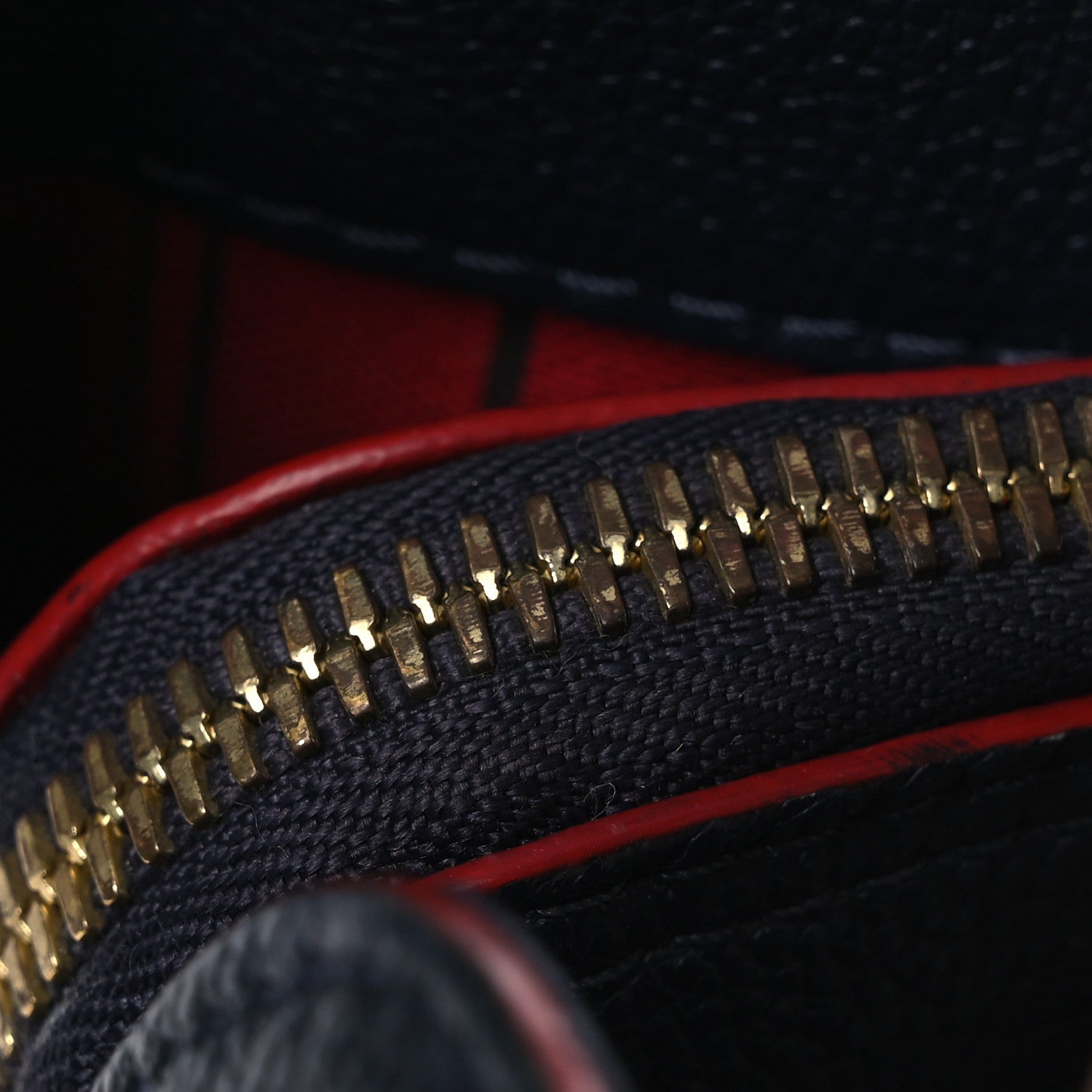 Louis Vuitton Empreinte Montaigne BB Marine Rouge 10 of 15