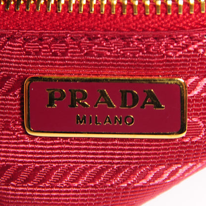 Prada Saffiano Mini Bi-Color Shoulder Bag Tamaris Camelia 7 of 8