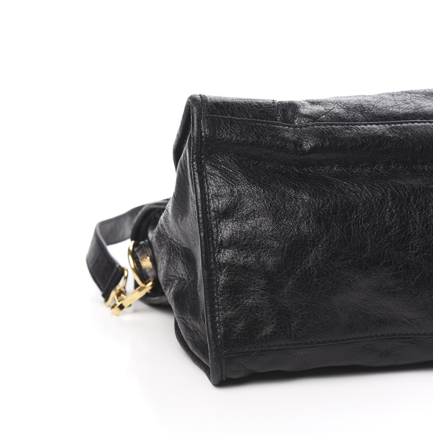 Balenciaga Agneau Giant 12 Gold Hardware Part Time Black 8 of 10