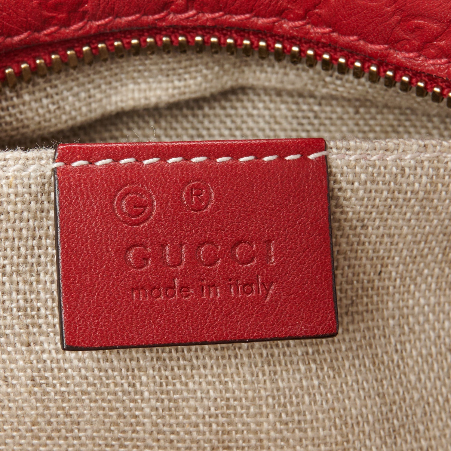 Gucci Microguccissima Mini Bree Messenger Bag Red 6 of 12
