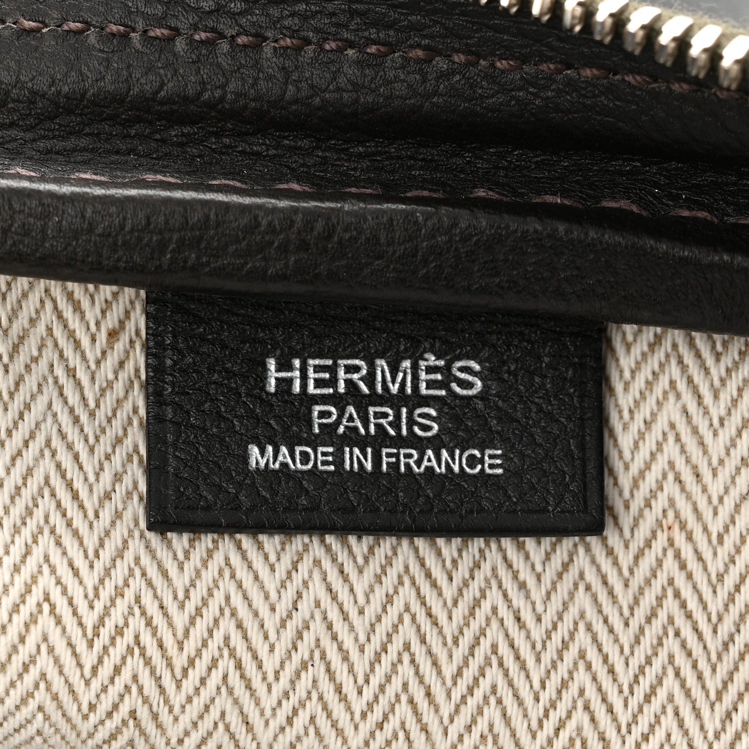Hermes Evergrain Hebdo Reporter Document Holder Black 7 of 11