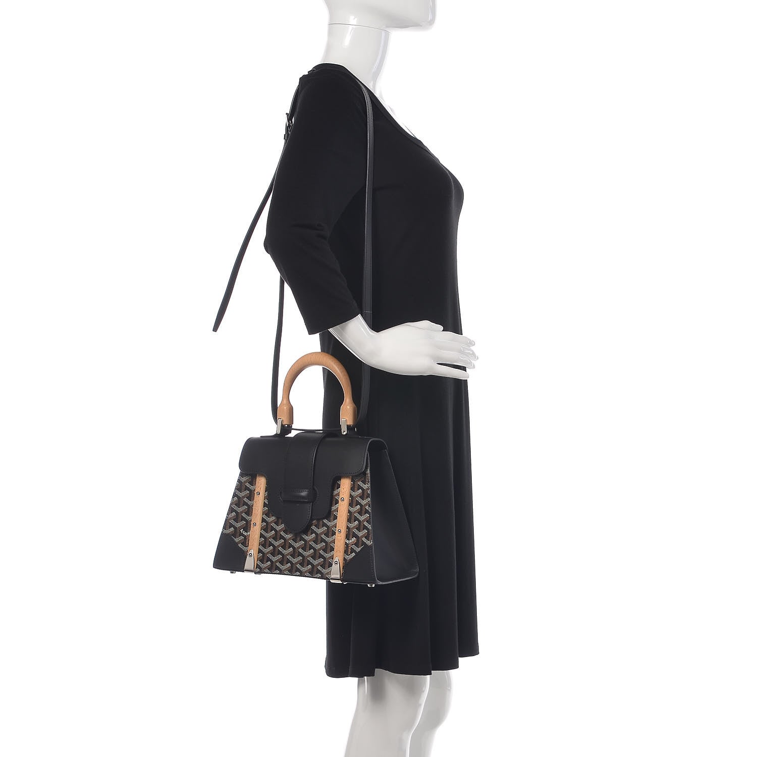Goyard Goyardine Saigon PM Black 2 of 17