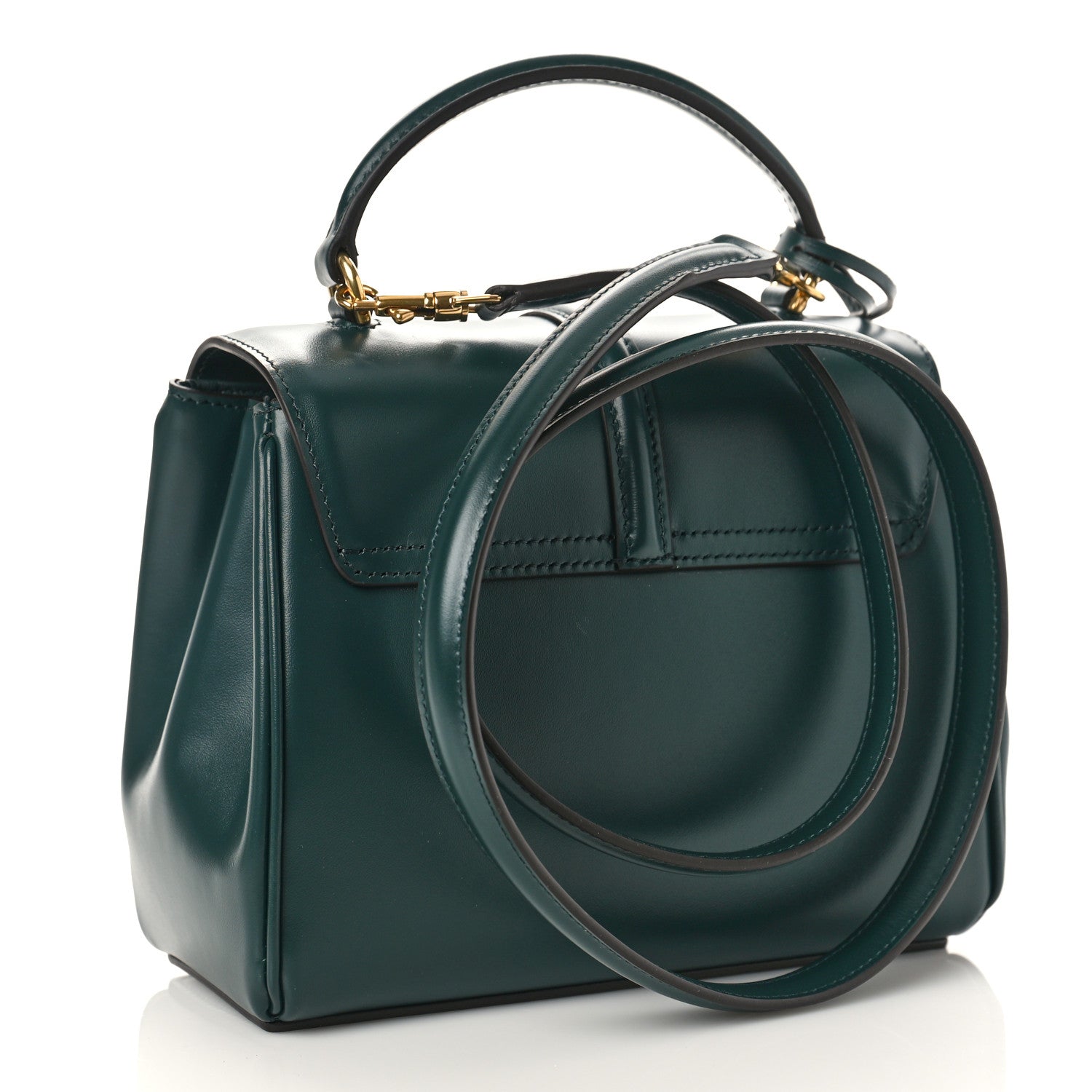 Celine Satinated Calfskin Mini 16 Top Handle Bag Amazone 3 of 7