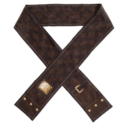 Louis Vuitton Silk Monogram New Denim Bandeau Ebene 1 of 5