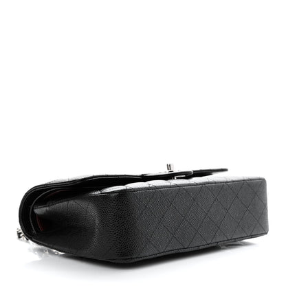 Chanel Caviar Quilted Medium Double Flap Black 4 of 11