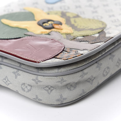 Louis Vuitton Mini Monogram Patchwork Conte De Fees Musette Grey 6 of 12