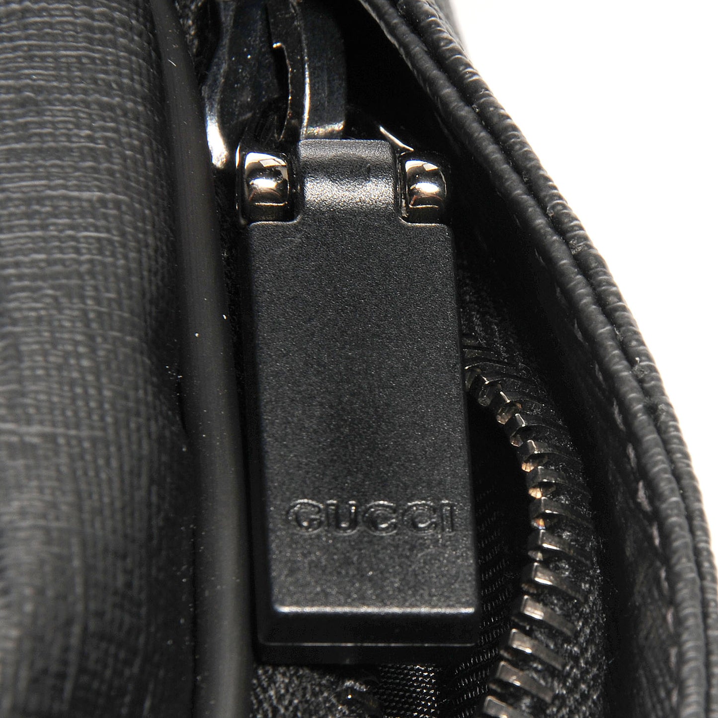 Coated Canvas Interlocking G Travel Backpack Black