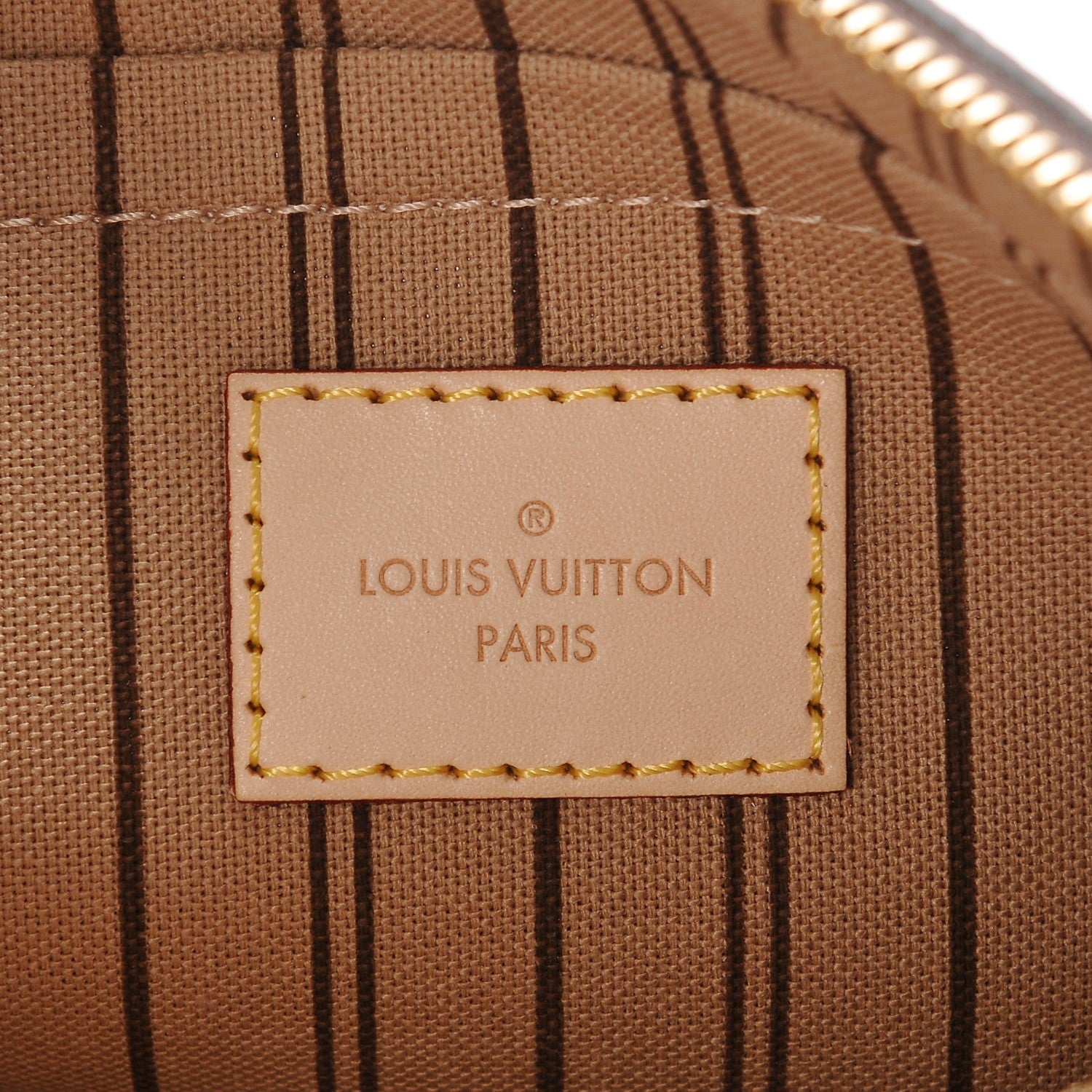 Louis Vuitton Monogram Neverfull MM GM Pochette 6 of 7