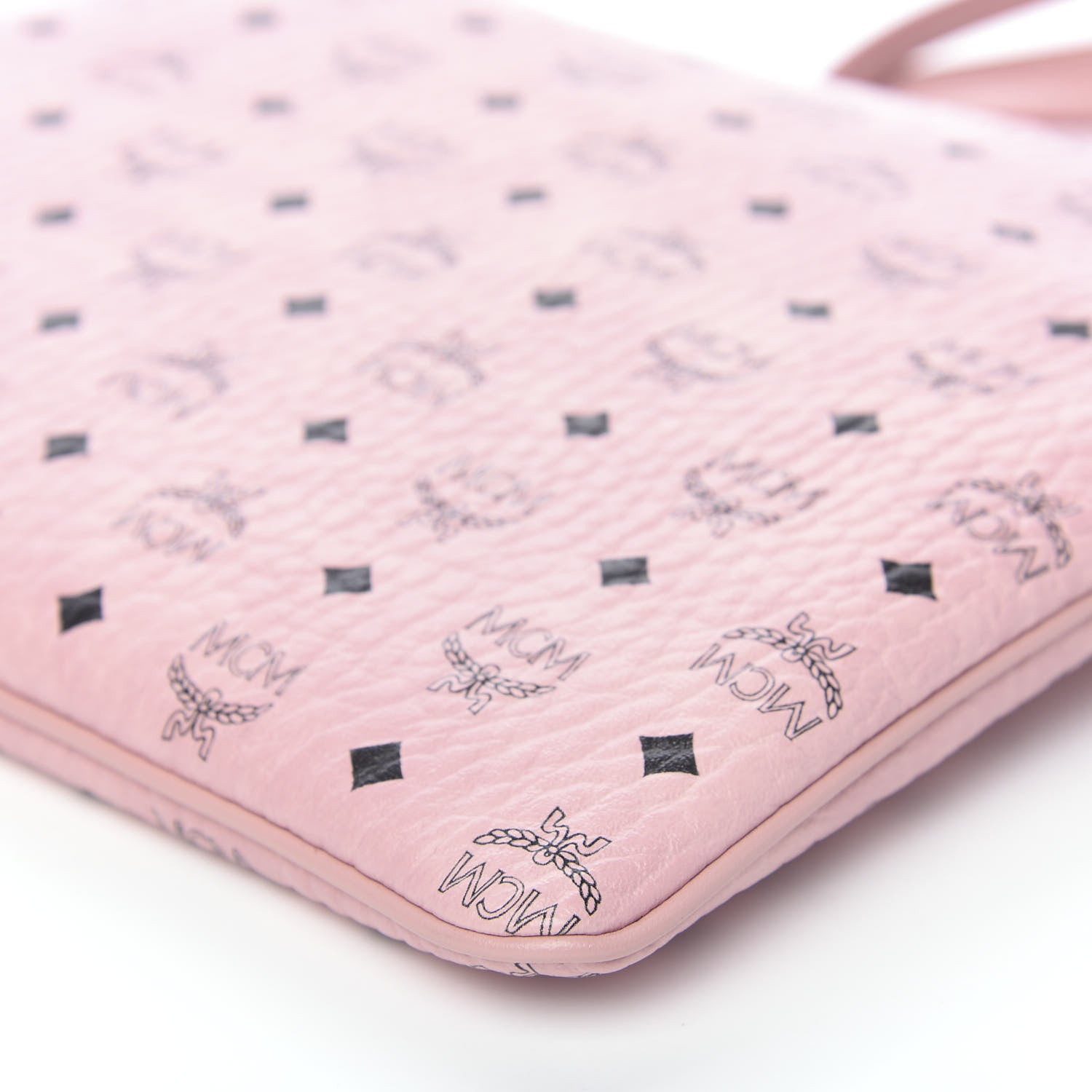 MCM Visetos Medium Crossbody Pouch Soft Pink 8 of 8