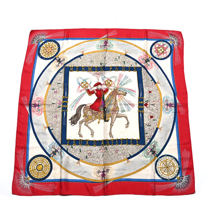 Hermes Silk Feux D'Artifice Scarf 90 1 of 3
