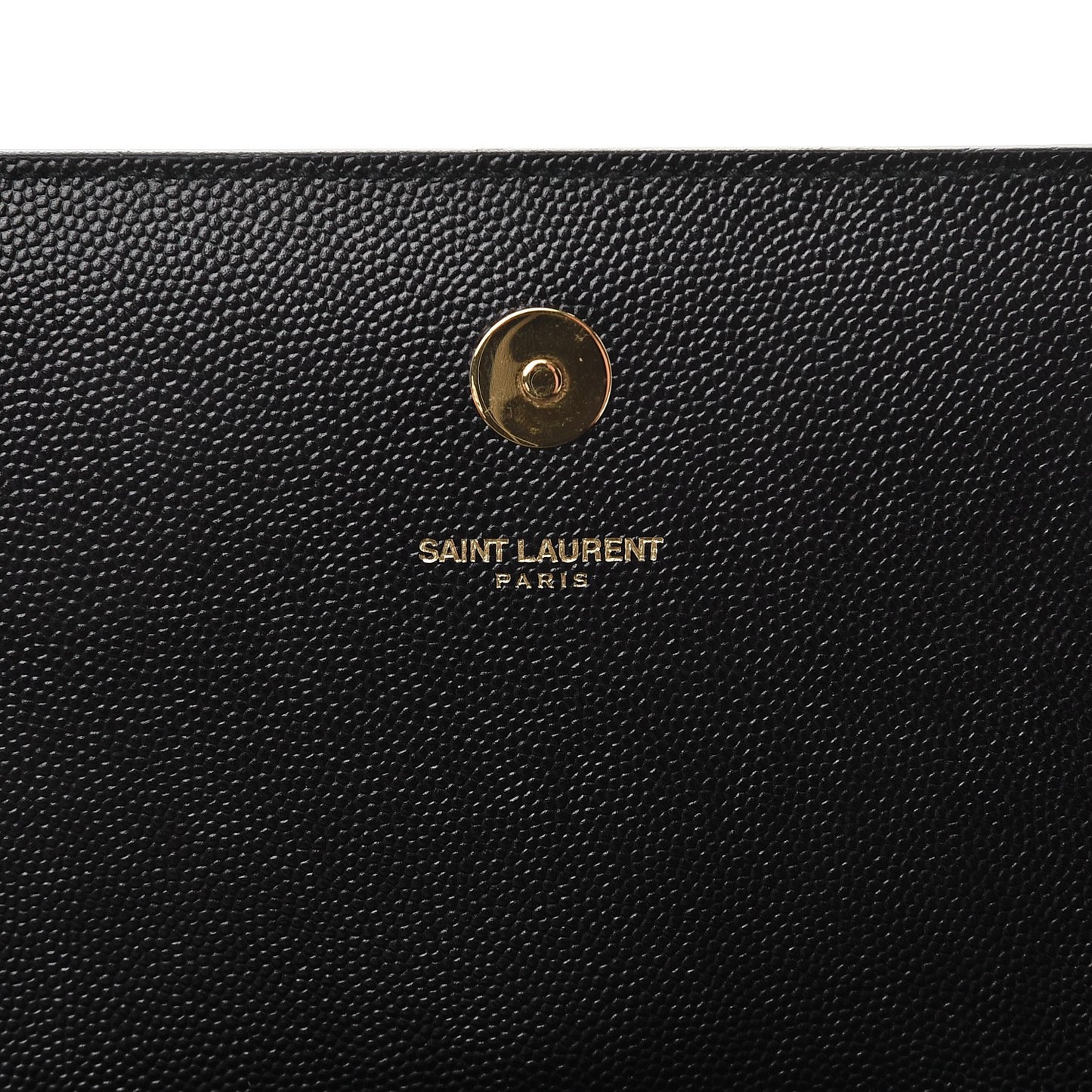 Grain De Poudre Classic Monogram Kate Clutch Black