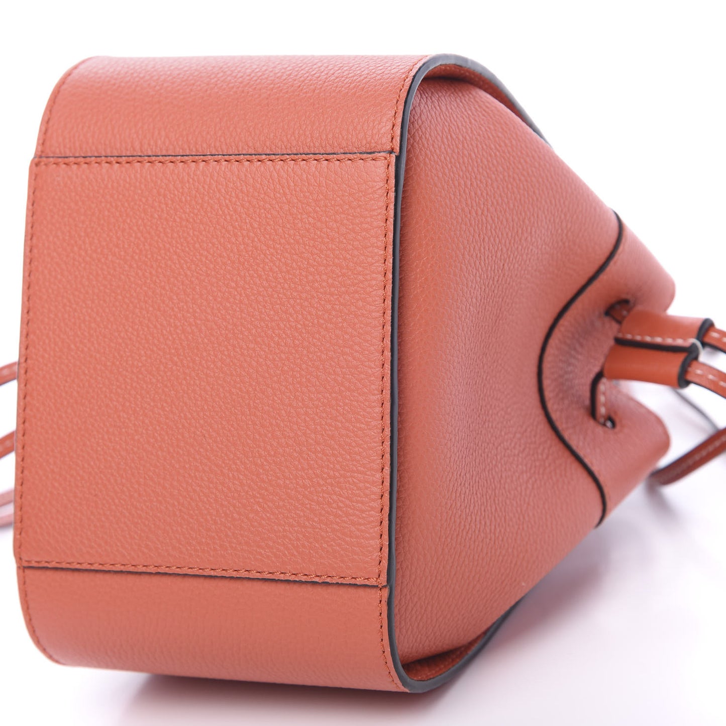 Calfskin Mini Hammock Shoulder Bag Coral