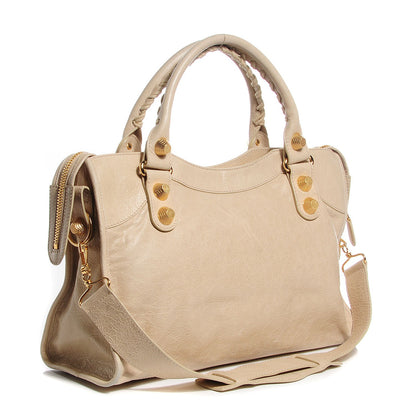 Balenciaga Agneau Giant 21 Gold Hardware City Praline 3 of 14