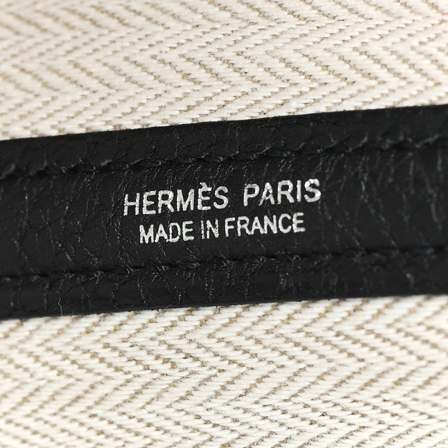 Hermes Negonda Garden Party Tote 36 MM Black 6 of 9