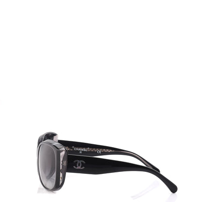 Chanel Mother of Pearl CC Sunglasses 40919 Black 3 of 9