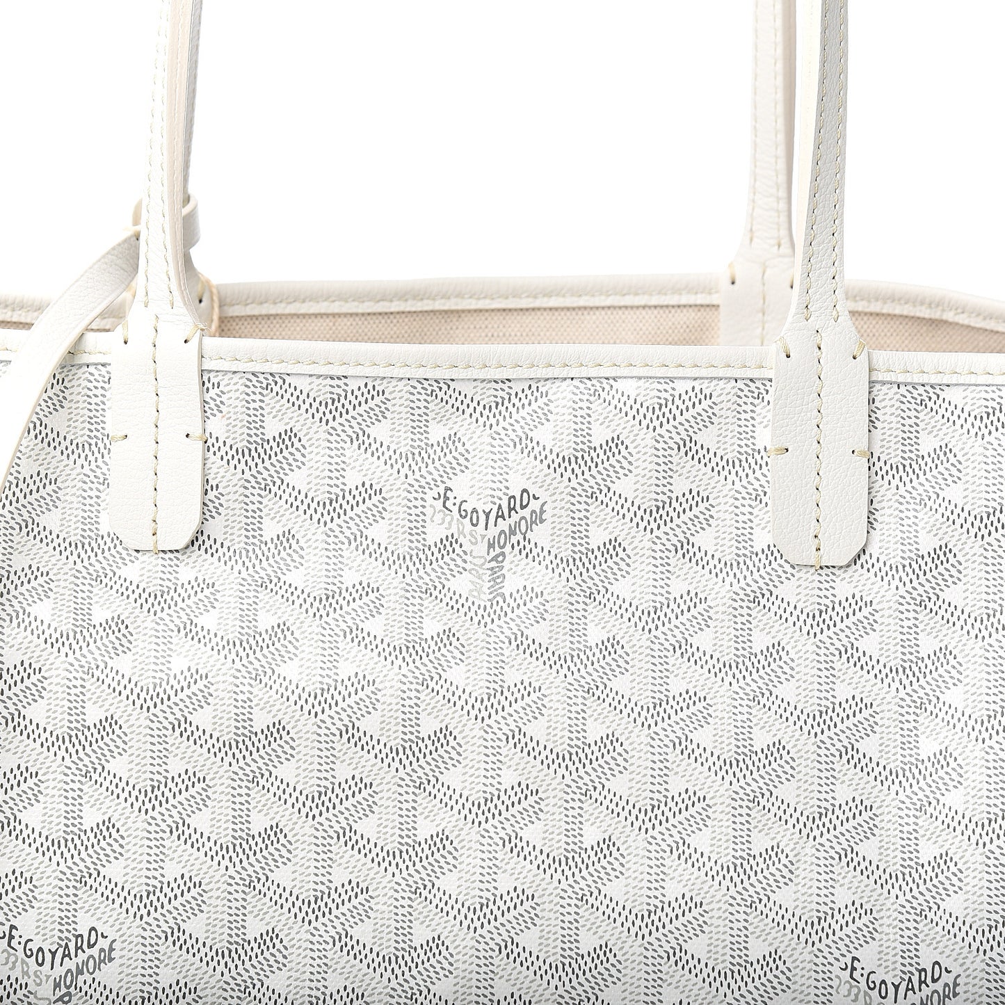 Goyardine Saint Louis PM White