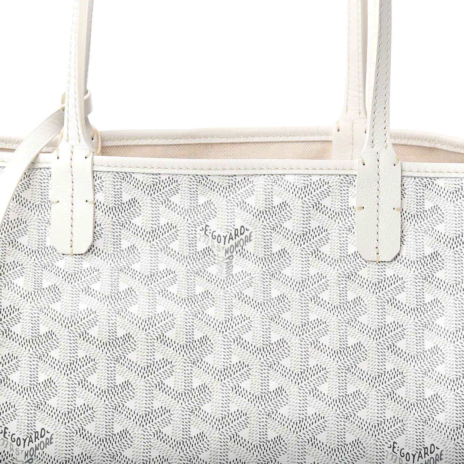 Goyard Goyardine Saint Louis PM White 10 of 10