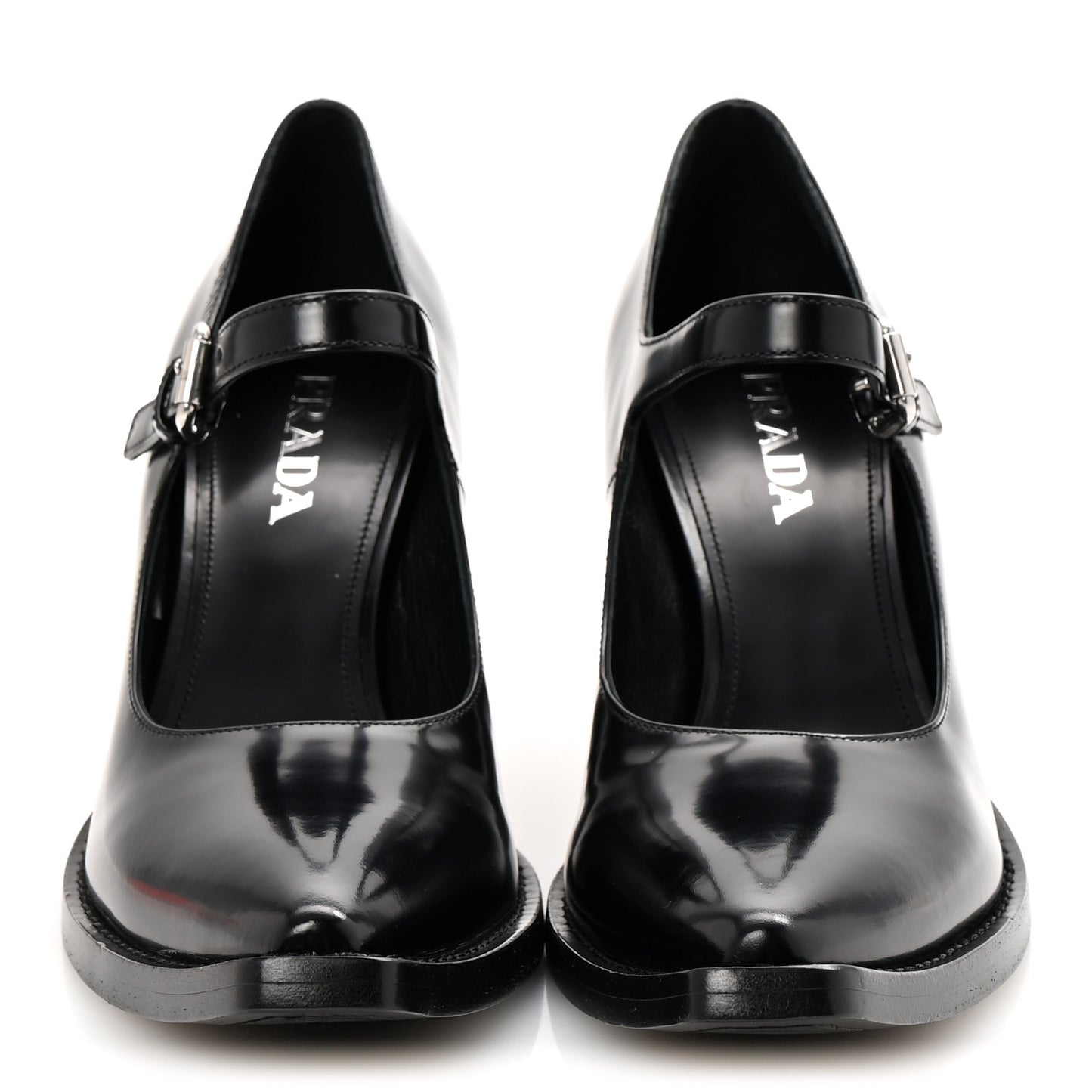 Spazzolato Mary Jane 90mm Pumps 40.5 Black
