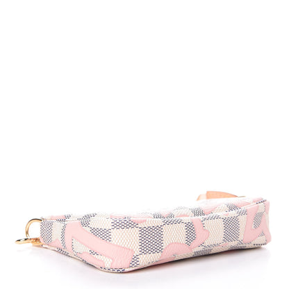 Louis Vuitton Damier Azur Tahitienne Mini Pochette Accessories 4 of 8
