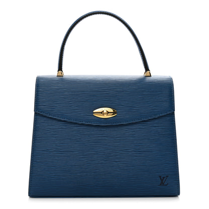 Louis Vuitton Epi Malesherbes Cyan 1 of 12