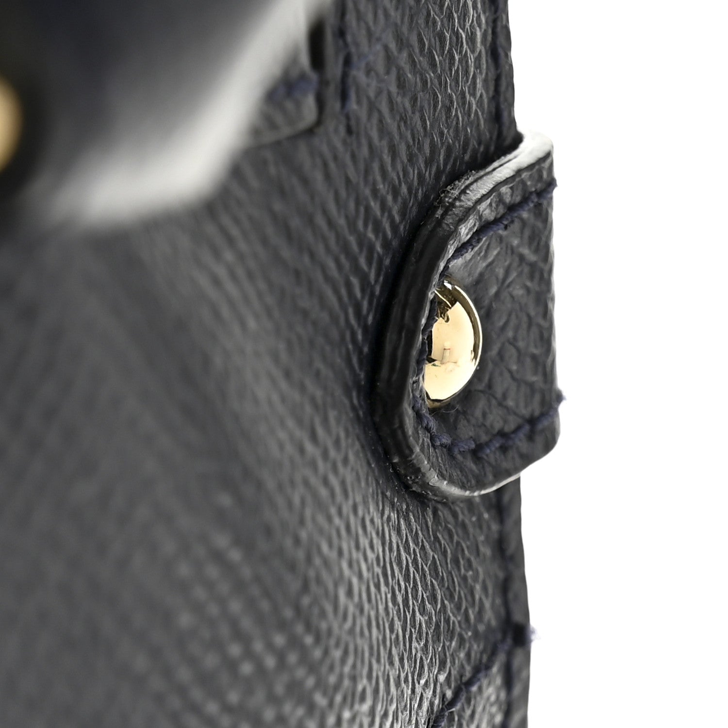 Salvatore Ferragamo Calfskin Briana Tote Navy 10 of 10