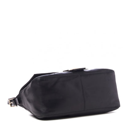 Fendi Lambskin Mama Baguette Black 3 of 8