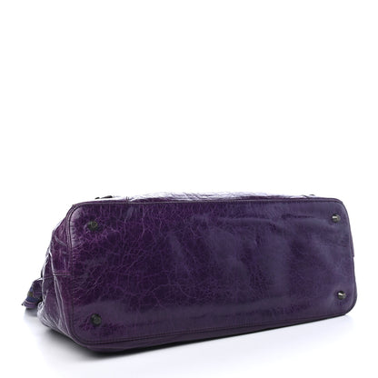Balenciaga Agneau Classic Hardware Step Violet 5 of 17