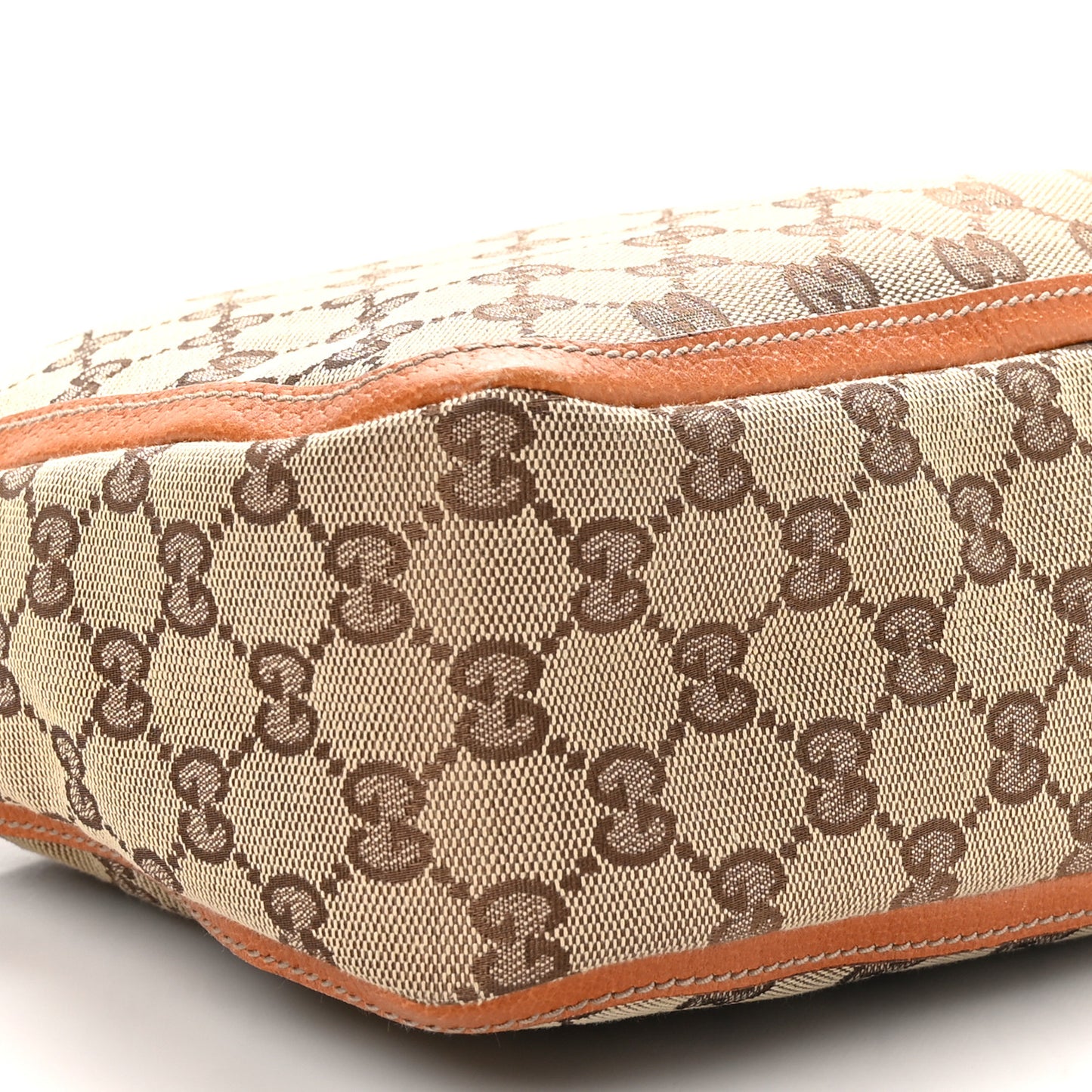 Monogram Abbey Shoulder Bag Brown