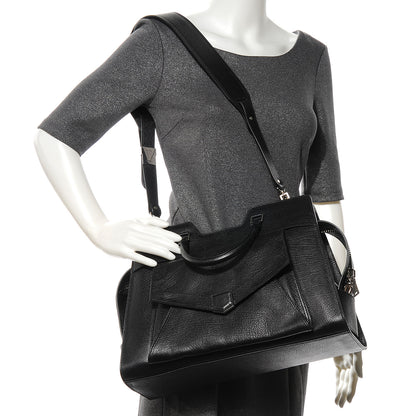 Proenza Schouler Leather PS13 Large Satchel Black 2 of 8