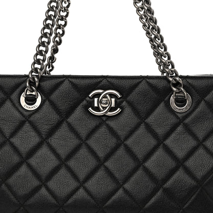Chanel Goatskin Perfect Edge Tote Black 8 of 17