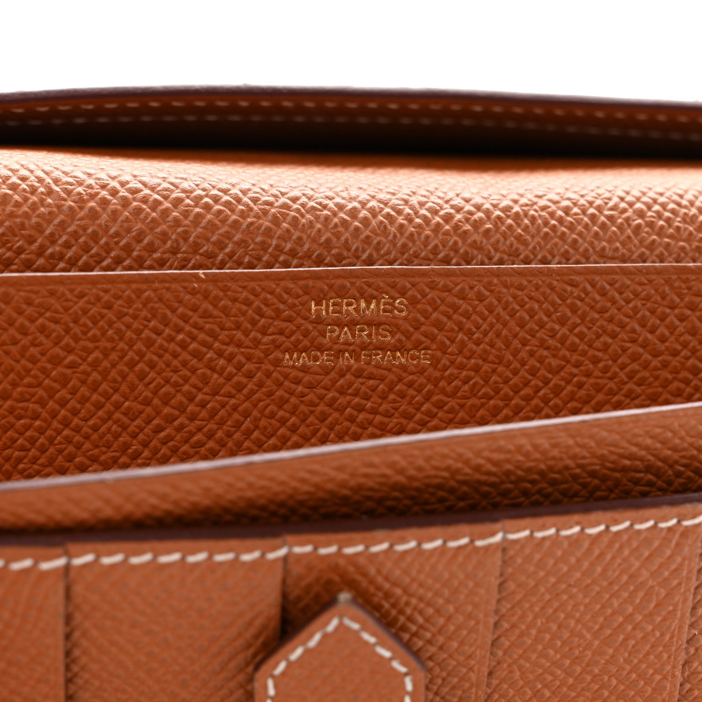 Epsom Bearn Gusset Wallet Gold