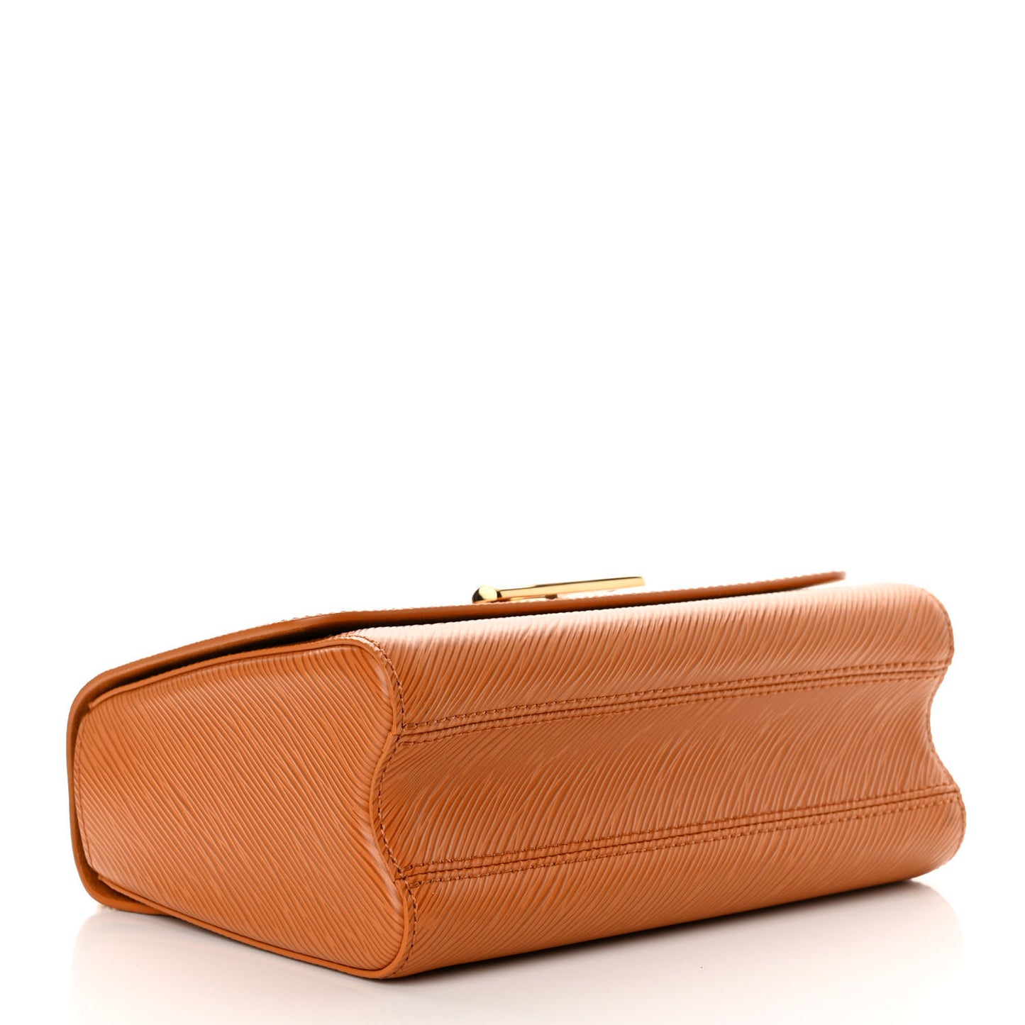 Epi Twist Shoulder Bag MM Gold Miel
