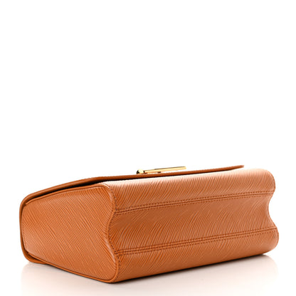 Louis Vuitton Epi Twist Shoulder Bag MM Gold Miel 4 of 11