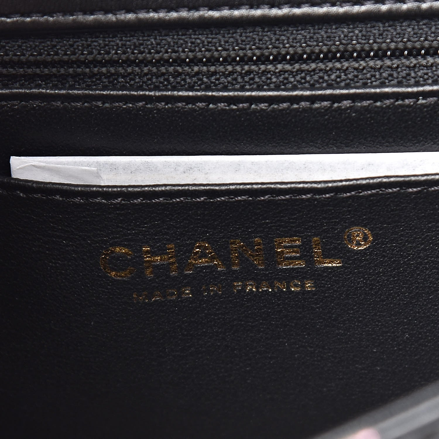 Chanel Calfskin Crocodile Embossed Graffiti 2.55 Mini Cocodile Reissue Flap Black Pink 7 of 12