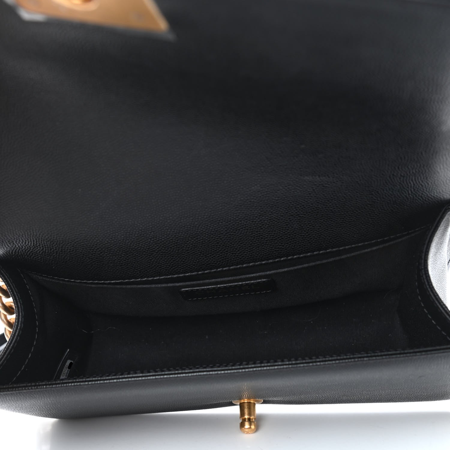 Chanel Caviar Quilted Medium Boy Flap Black 5 of 9