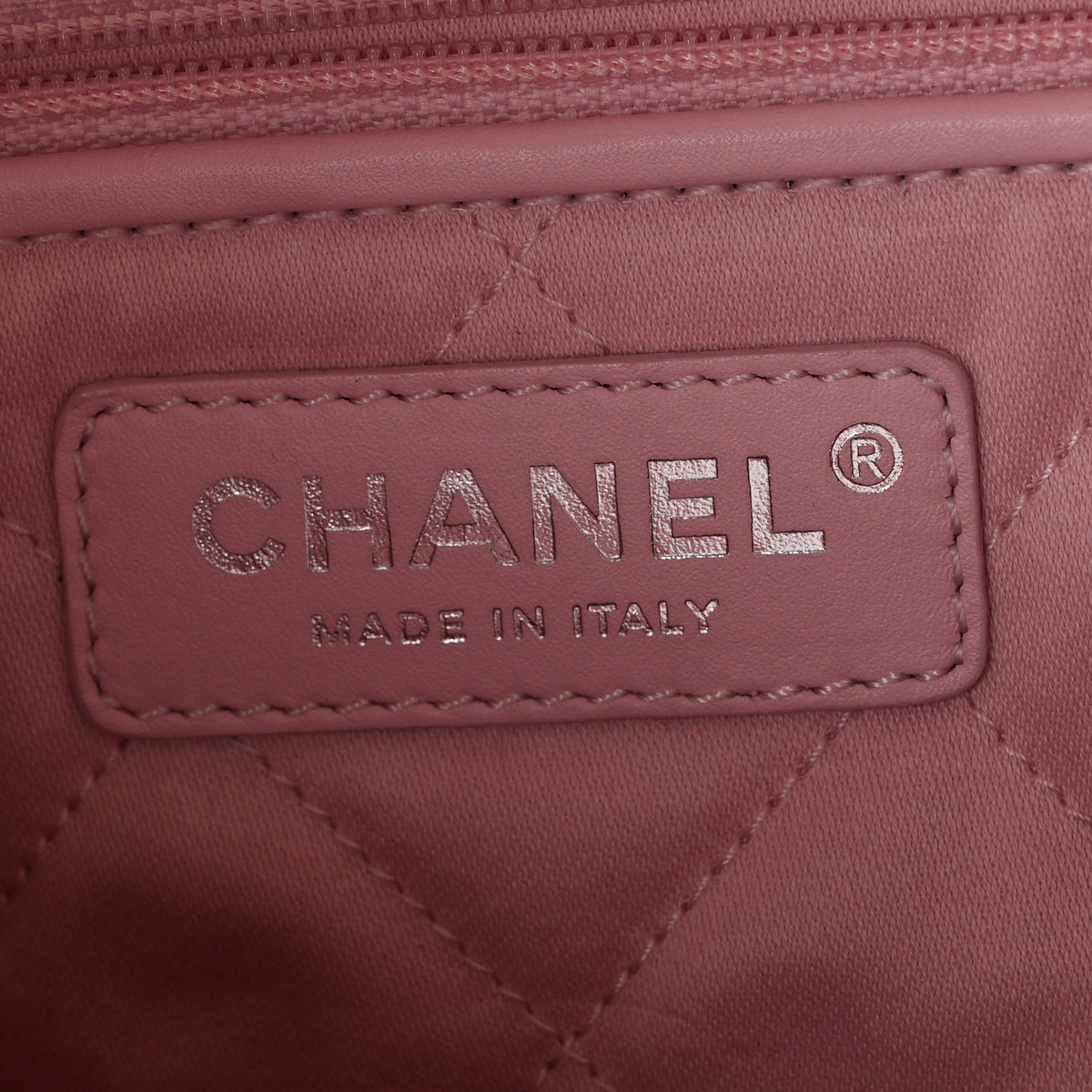 Chanel Patent Gradient Calfskin Quilted Small Chanel 22 White Light Pink 7 of 11