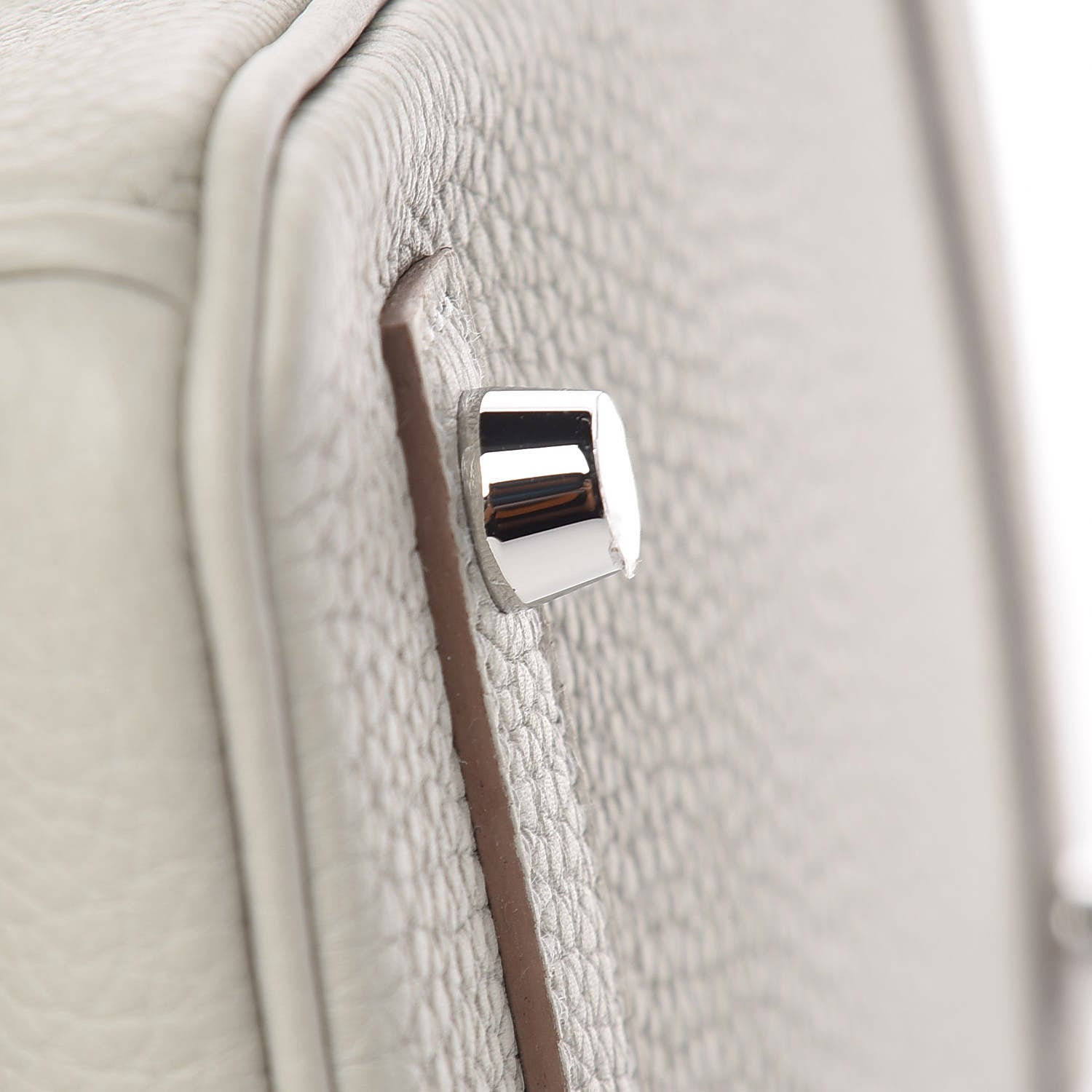 Hermes Togo Birkin 25 Gris Perle 6 of 34