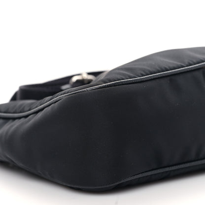 Prada Nylon Re-Edition 2005 Shoulder Bag Black 8 of 9