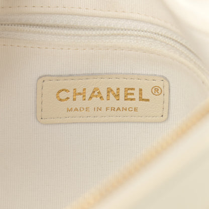 Chanel Calfskin Quilted Daily Hobo White 6 of 10